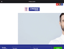 Tablet Screenshot of cindesjovem.org.br